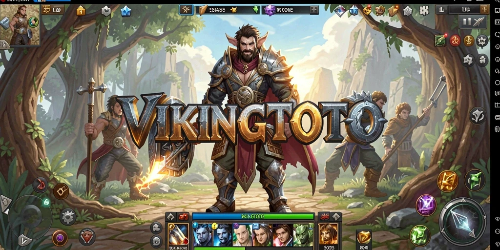Tangkapan layar menunjukkan aksi pertempuran seru dalam game MMORPG.